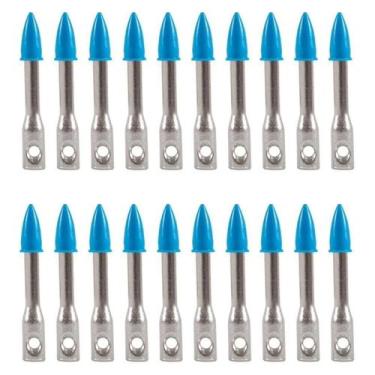 Imagem de Kit 20 Pino Com Furo De Ação Direta 1/4 3x27 - Âncora - Ancora, Azul