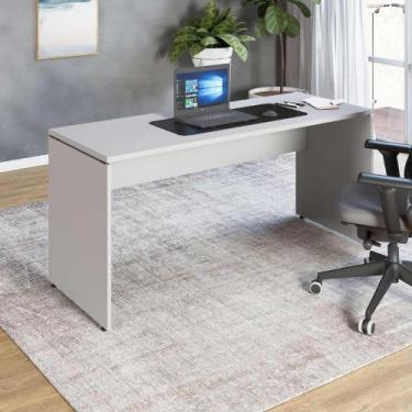Imagem de Mesa Escritório Escrivaninha 160cm x 70cm Pés Painel F5 - F5 Office G,