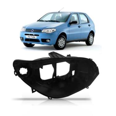 Imagem de Carcaça De Farol Palio 2010 2011 2012 Siena 2008 2009 2010 2011 - SP A