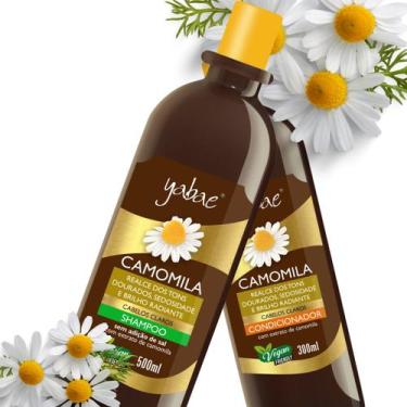 Imagem de Shampoo 500ml e Condicionador Camomila 300ml  Yabae