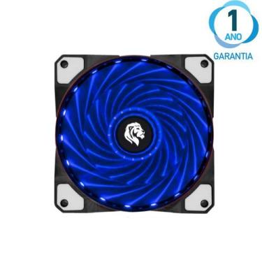 Imagem de Cooler para Pc Gamer Silencioso 1600RPM 5v e 12v Led Azul Garantia de 