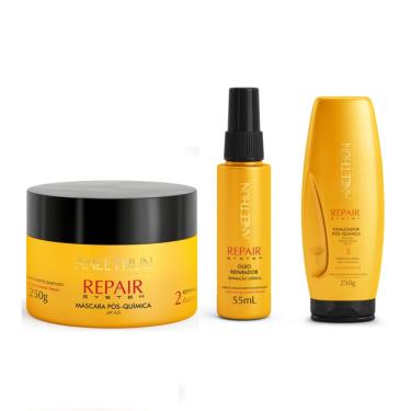 Imagem de Kit Aneethun Repair System Máscara + Óleo Rep + Finalizador