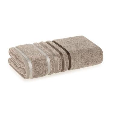 Imagem de Toalha De Banho Karsten Lumina Fio Penteado 500g/m² Antipilling, Greig