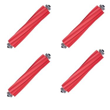 Imagem de LOVECO Pacote com 4 escovas principais de borracha de substituição para Roborock S7 Max Ultra, S7, S7+, S7 MaxV, S7 MaxV Plus, S7 MaxV Ultra, Q7, Q7+, Q7 Max, Q7 Max Plus, Q Revo Robotic Vacuum