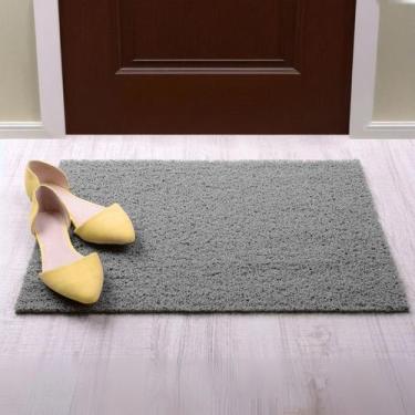 Imagem de Tapete Capacho Vinil 60X60cm Antiderrapante Porta Entrada - Genérico, 