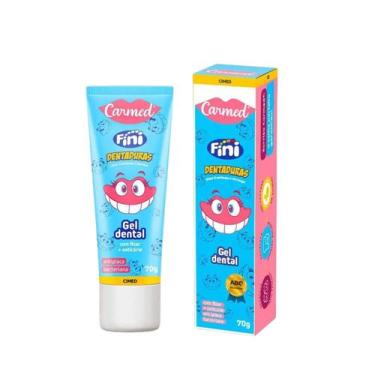 Imagem de Gel Dental Dentaduras Carmed Framboesa 70g  Cimed