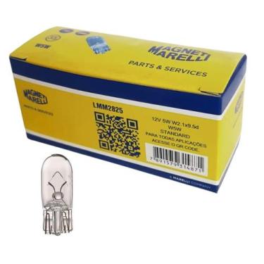 Imagem de Lâmpada automotiva magneti marelli 12v 5w w5w cx c/ 10 un - MAGNETI ME