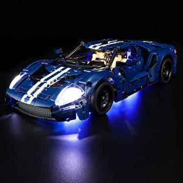 Imagem de YEABRICKS Luz LED para Lego-42154 Technic 2022 Ford GT Blocos de Construção (Conjunto Lego NÃO incluído)
