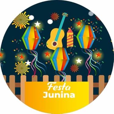 Imagem de Painel Redondo Veste Facil 1,50m Festa Junina (FJN114)