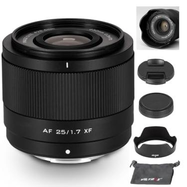 Imagem de VILTROX 25mm F1.7 XF APS-C para Fuji X, lente de grande abertura STM com foco automático para Fujifilm Fuji X-Mount câmeras X-E4 X-H1 X-Pro3 X-S10 X-T4 X-T10 X-T20 X-T30 XT30II X-T200 X-H2 X-H2S X-T5