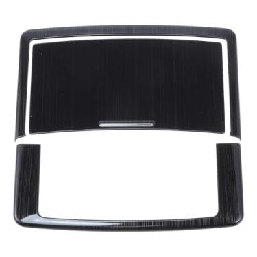 Imagem de VekAuto Moldura de acabamento de farol moldura de farol decoração de capa de farol para Nissan Rogue 2021-2024 ABS preto 1 conjunto fileira frontal