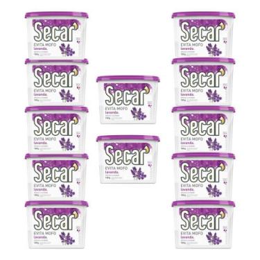 Imagem de 12 Evita Mofo Secar 180g Antimofo Piano Guarda Roupas Armários Closets