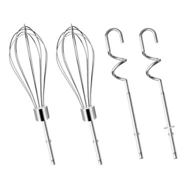 Imagem de RO6G Batedores/Ganchos Para Batedeira Manual Hamilton Beach, Acessórios De Reposição 62632R, 62630R, 62633R E 62580, Elétricos (4 Peças)