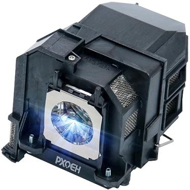 Imagem de PXOEH Elplp79/Elplp80 Para Epson Powerlite Eb-570 580 575W Eb-575Wi Eb-1420Wi Eb-585W Eb-585Wi Eb-595Wi Brightlink 575Wi 585Wi 595Wi Pro 1420Wi 1430Wi V13H010L79/80 Lâmpada De Reposição Projetor