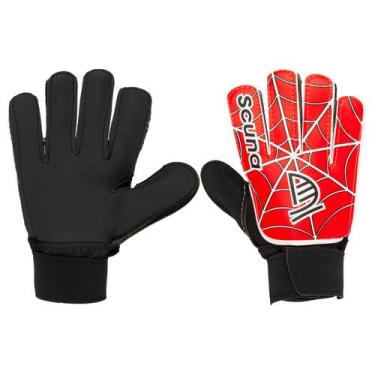 Imagem de Luva Goleiro Adulto Campo VERMELHO - TEIA - SCUNA, M, Vermelho