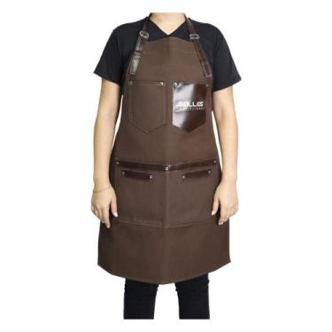 Imagem de Avental Para Cabeleireiro Barbeiro Premium Algodão Salles Pr - Salles 