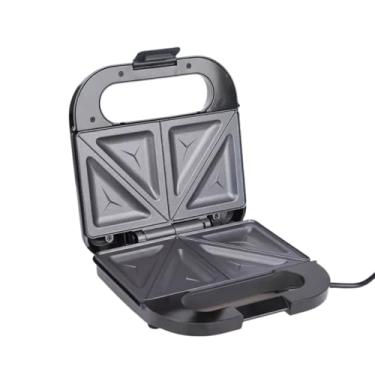Imagem de Sanduicheira Elétrica Antiaderente 750W, 2 em 1 Grill, Placa Antiaderente, 24 x 23 cm