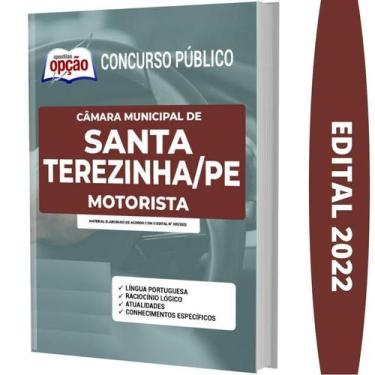 Imagem de Apostila Câmara De Santa Terezinha Pe - Motorista - Apostilas Opção