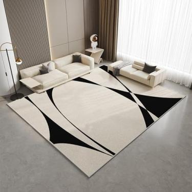 Imagem de Tapete leve, luxuoso e ultrafino de areia para sala de estar, quarto, cabeceira, hall de entrada e decoração de casa (100x200 cm (3,3x6,6 pés/CXS sem fiapos 8)