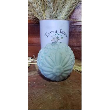 Imagem de Velas Artesanais Aromáticas - Terra Santa Aromas, Azul, 378