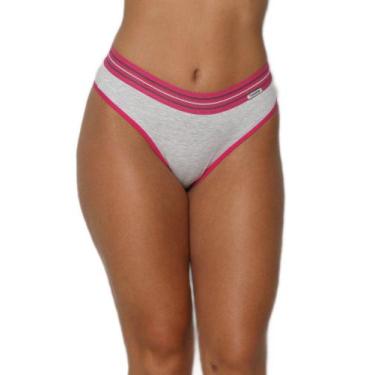 Imagem de Calcinha Em Viscose Modelo Fio Conforto Feminina Lingerie - Conforto L