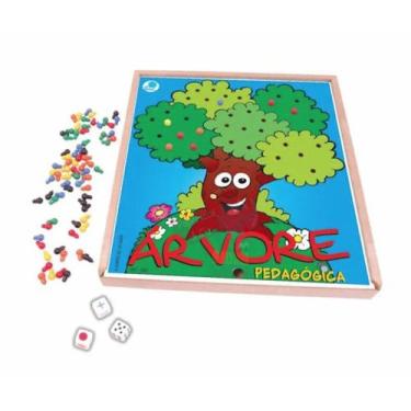 Imagem de ÁRVORE PEDAGÓGICA - Brinquedo Educativo Pedagógico - SIMQUE