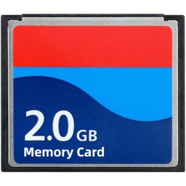 Imagem de Cartão de memória flash compacto CF 2GB tipo I cartão de câmera digital