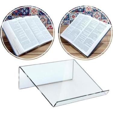 Imagem de Suporte para Bíblia em acrilico cristal - NoBrand