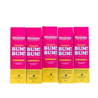 Imagem de kit 5 Creme Gel Massageador Firmador Para Celulite Estria Flacidez Redutor de Gorduras