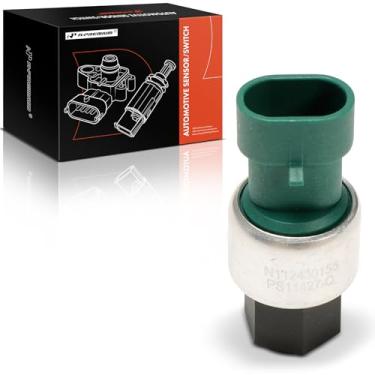 Imagem de A-Premium Interruptor de limite A/C [2 pinos] compatível com Ford F-650, F-750, Focus, Mustang, Crown Victoria, Contour, Escort & Lincoln Mark LT, Continental, Town Car & Mazda B4000 e Mercury Grand