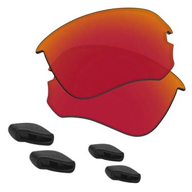 Imagem de Predrox Si Speed Lentes e Peças de substituição para óculos de sol Oakley OO9228 polarizadas, Red Mirror, 0