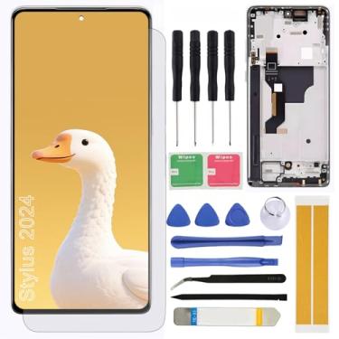 Imagem de Substituição de tela para Motorola Moto G Stylus 5G 2024 LCD XT2419-2 XT2419-1 XT2419 17.0 cm Display LCD Touch Screen Digitalizador com moldura de ferramentas de reparo