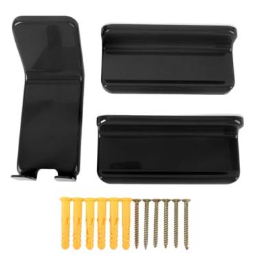 Imagem de ZAWELIYO Suporte de Ciclo, Suporte de Montagem na Parede, Armazenamento de Garagem para Economia de Espaço para Ciclos de Montanha de Estrada, Material de Aço Carbono ABS, (Preto)