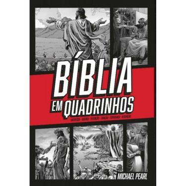 Imagem de Bíblia Em Quadrinhos - Capa Dura - Vermelha - a Palavra De Deus Com Aventura, Ação e Emoção.