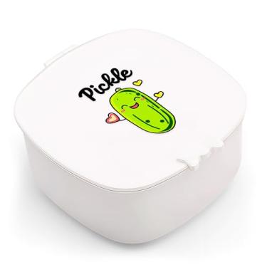 Imagem de BJDAMAI Caixa organizadora de acessórios de cabelo pequenos para meninas, crianças, adolescentes, mulheres, grampos de cabelo, laços/bandas, pinos, presilhas/elásticos organizador e armazenamento