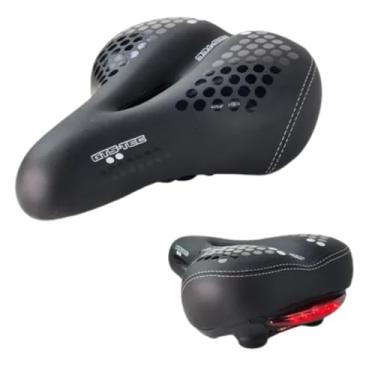 Imagem de Selim Banco Gts Tec Vazado Com Luz Led Bicicleta Confortável