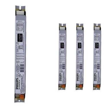 Imagem de 4 Reator Eletrônico 1x54w Philips Fluorescente T5 220v