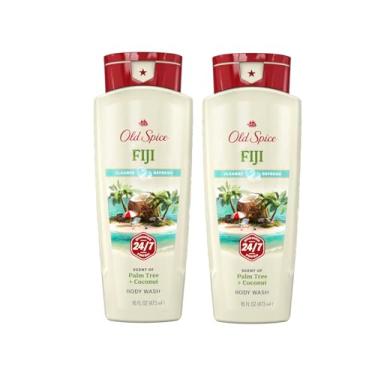 Imagem de Old Spice Sabonete Líquido Masculino Fresher Collection, Fiji, 473 Ml (Pacote Com 2)