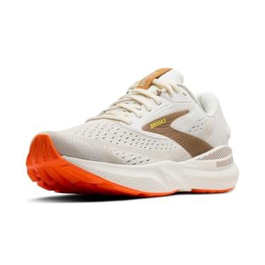 Imagem de Brooks Tênis de corrida masculino Adrenaline GTS 24 Supportive, Coco/Portabella/Laranja, 9.5 Medium