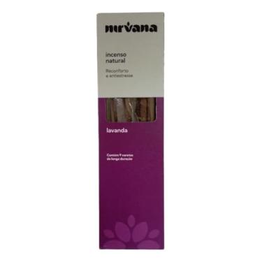 Imagem de Incenso Natural Vegano Nirvana Lavanda - Relaxante 9 Varetas