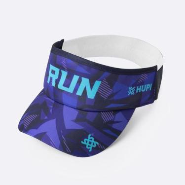 Imagem de Viseira HUPI Geo, Preto, Roxo, UNICO