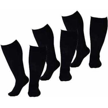 Imagem de Meias De Compressão Circ, Preto, 3xl (3 Pares), Black, 6XL(3 Pairs)
