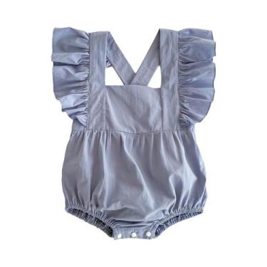 Imagem de Macacão de Algodão para Bebê Menina (0-24 Meses) - Verão, 3 milhões, A