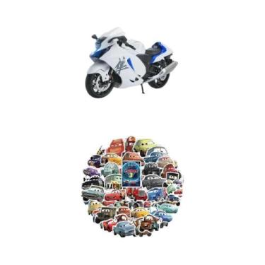 Imagem de Modelo De Motocicleta SUZUKI HAYABUSA Em Escala 1:9 Para Meninos, Corp