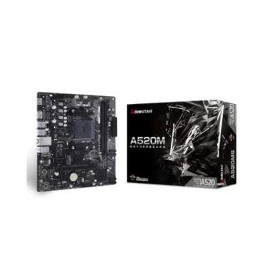 Imagem de Placa Mãe Biostar A520mhp Chipset A520, Am4, Ddr4, M.2, Gigabit, PCie, Matx