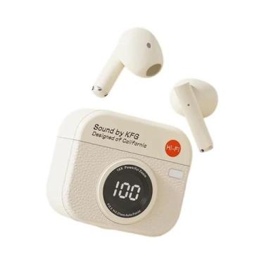 Imagem de Fones De Ouvido Sem Fio Bluetooth 5.3 Com Display LED, 24H De Duração,