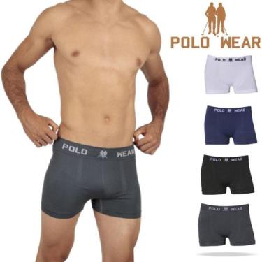 Imagem de Kit 4 Cuecas Polo Wear Original Premium Boxer Microfibra, M, Kit 4 Cor
