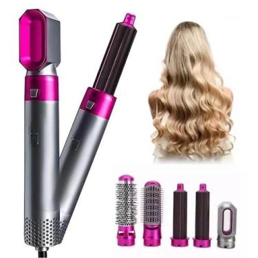 Imagem de Secador Cabelo Modelador 5 Em 1: Estilo Profissional Ao - Dk, 110V