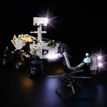 Imagem de Kyglaring LED Lighting Kit for Lego Technic NASA Mars Rover 42158 Building Set (No Model) - Light Set Compatible with 42158 Perseverance Advanced - Without Building Set (Classic Version)