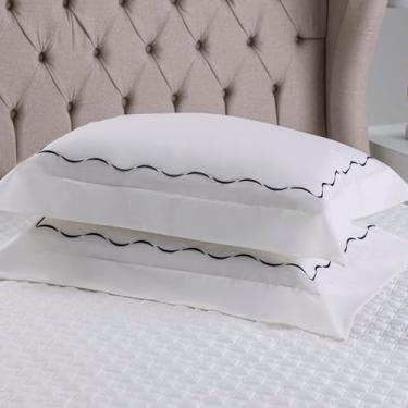 Imagem de JOGO DE LENÇOL NATU PIETÁ PRETO 100% ALGODÃO CETIM 300 FIOS QUEEN 4 PÇS